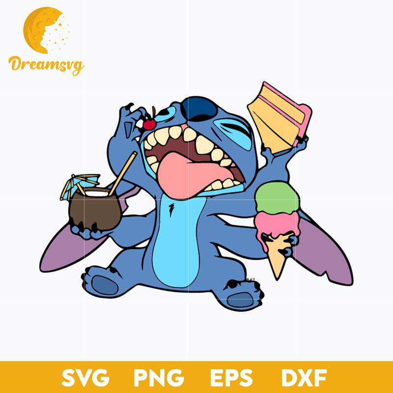 Stitch SVG, Stitch Cute SVG, Cartoon SVG, PNG, DXF, EPS Digital File ST002491