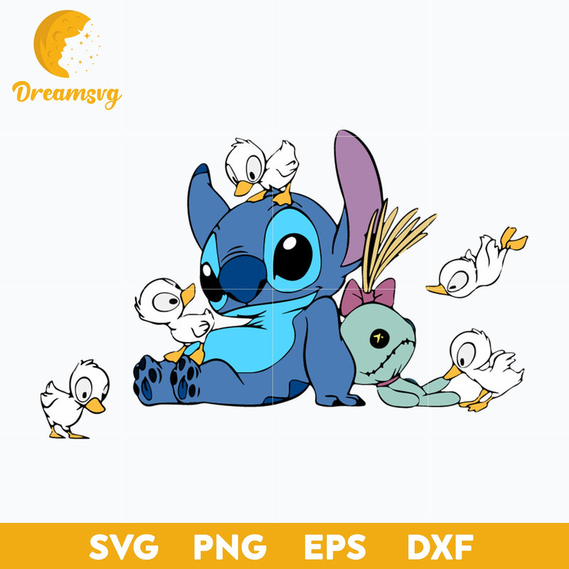 Stitch SVG, Cartoon Stitch SVG, Cartoon SVG, PNG, DXF, EPS Digital File ST002499