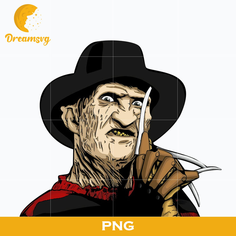 Freddy Krueger PNG, Freddy Krueger Halloween, Scary Halloween, Horror Characters, Halloween svg, png digital file.