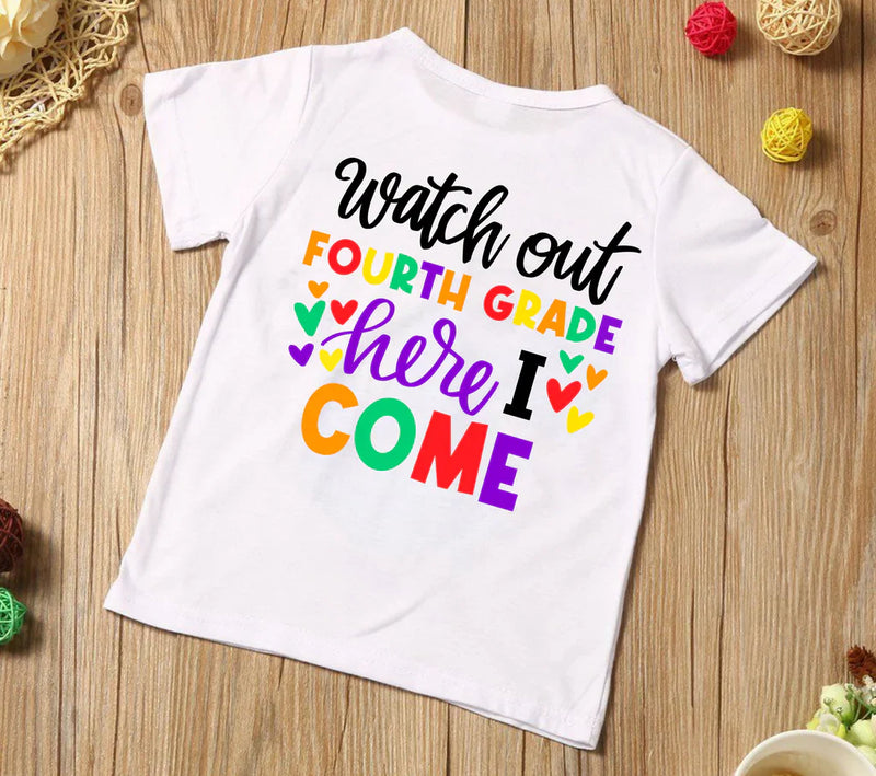 Back to School SVG Bundle, 7 Clipart for Cricut & Silhouette