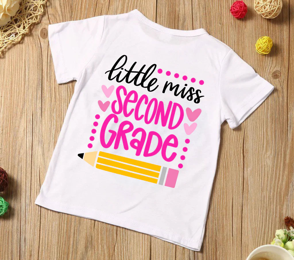 Little Miss Back to School SVG Bundle, Cliparts for Cricut / Silhouette