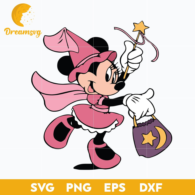 Minnie Mouse Halloween Svg,  Minnie Halloween Svg,  Minnie Svg, Halloween Svg, png, dxf, eps digital file.