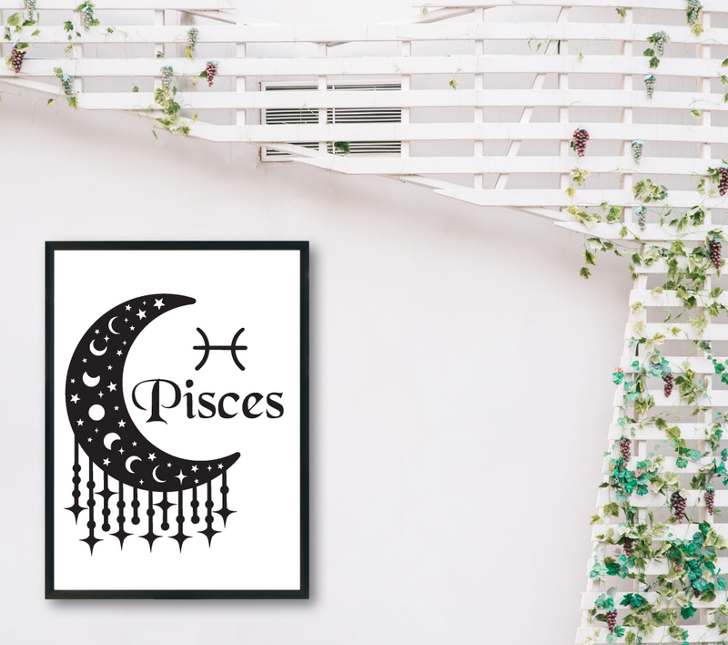 Zodiac Moon Signs SVG Bundle