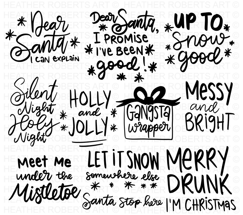 100 Christmas SVG Bundle