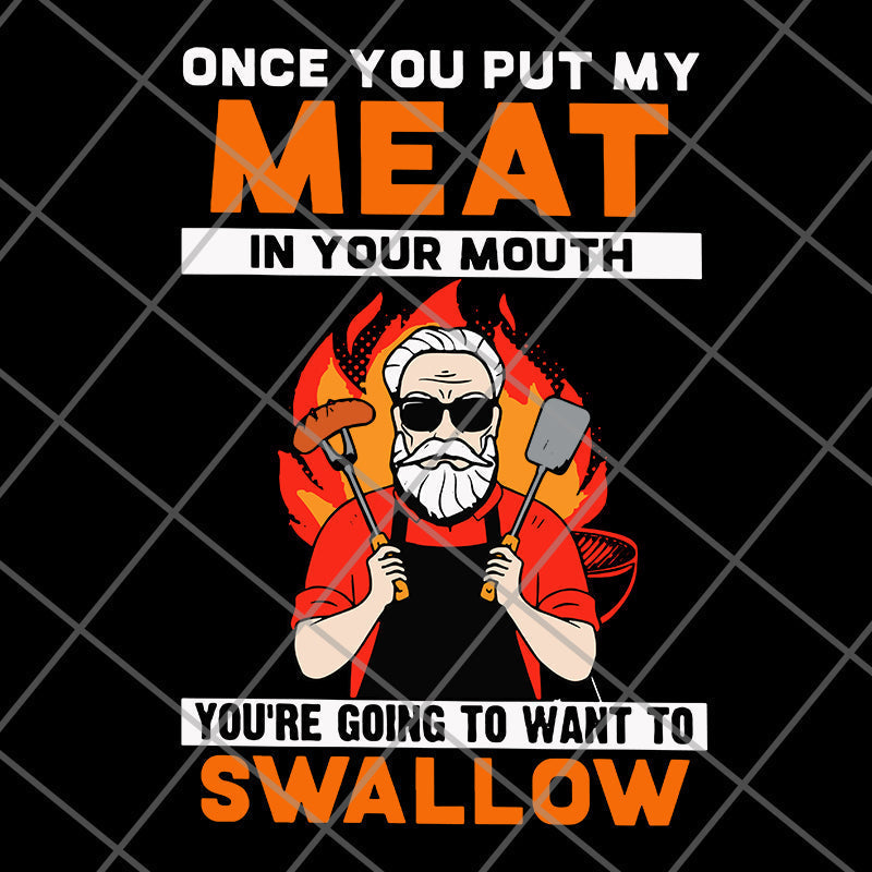Old Man BBQ Funny svg, png, dxf, eps digital file FN11062106