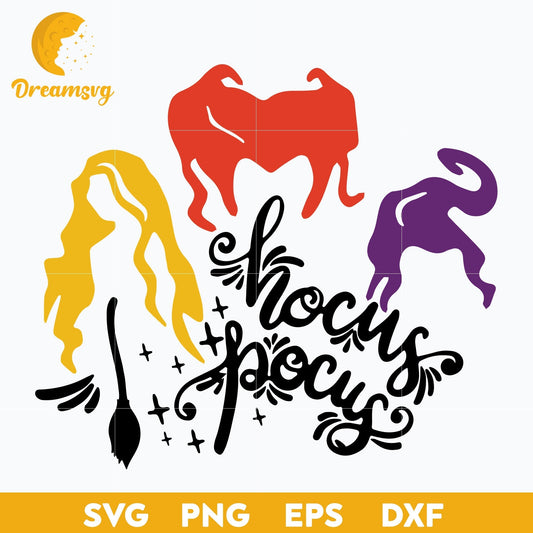 Hocus Pocus SVG, Sanderson Svg, Sanderson Sisters SVG, Halloween svg, png, dxf, eps digital file.
