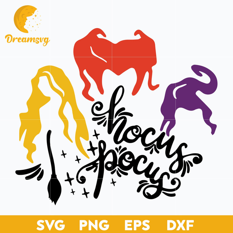 Hocus Pocus SVG, Sanderson Svg, Sanderson Sisters SVG, Halloween svg, png, dxf, eps digital file.