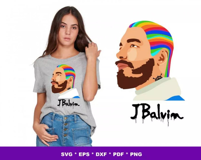 J Balvin SVG Bundle 150+ Files For Cricut & Silhouette