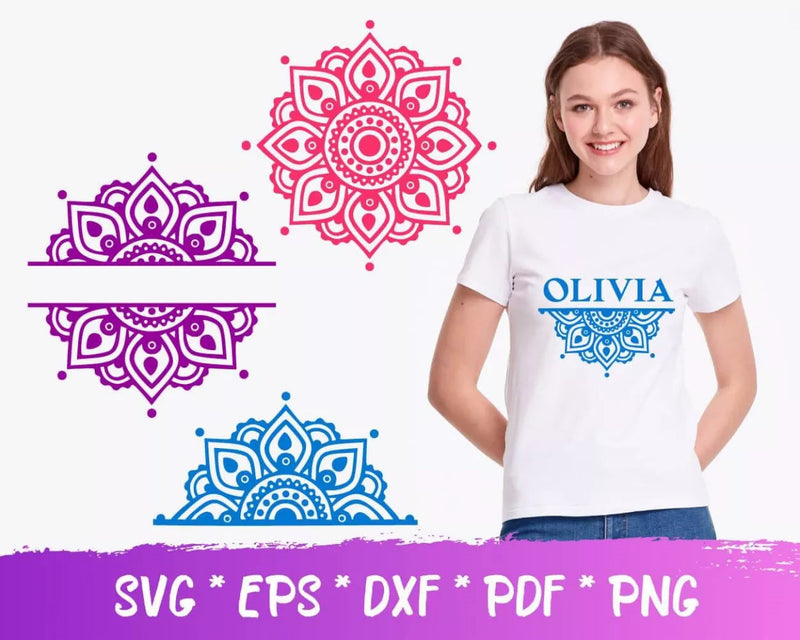 Mandala SVG Bundle 60+ Files For Cricut & Silhouette