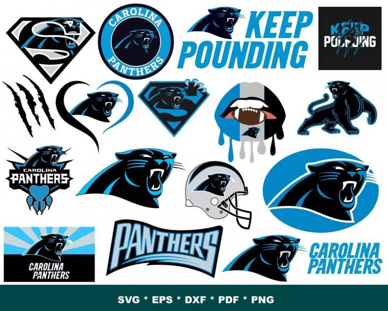 NFL Teams Clipart Bundle, PNG & SVG Cut Files for Cricut / Silhouette