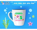 Baby Shark Party Svg, Party Shark Party Png, Baby Shark Alphabet Svg, Baby Shark Svg Cut files