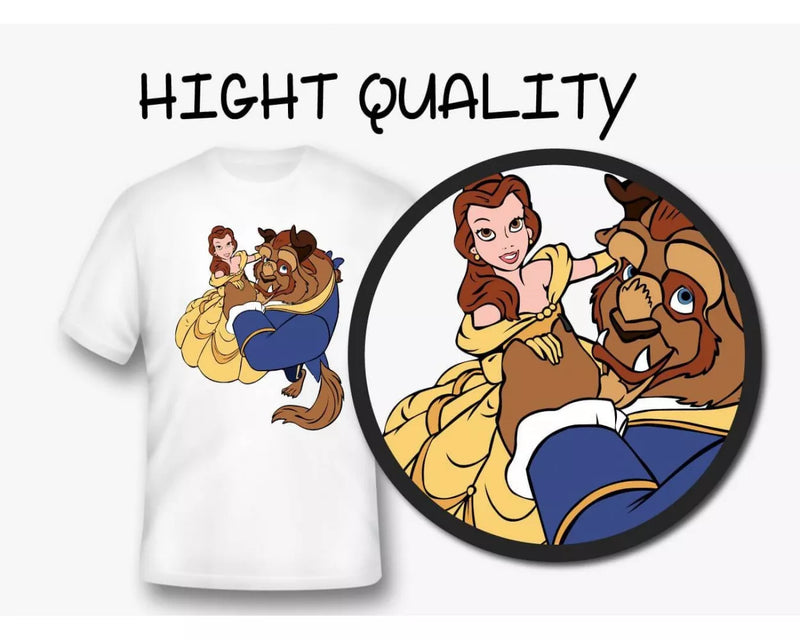 Beauty and the Beast Clipart, Beauty and the Beast Svg Cricut, Beauty and the Beast Png