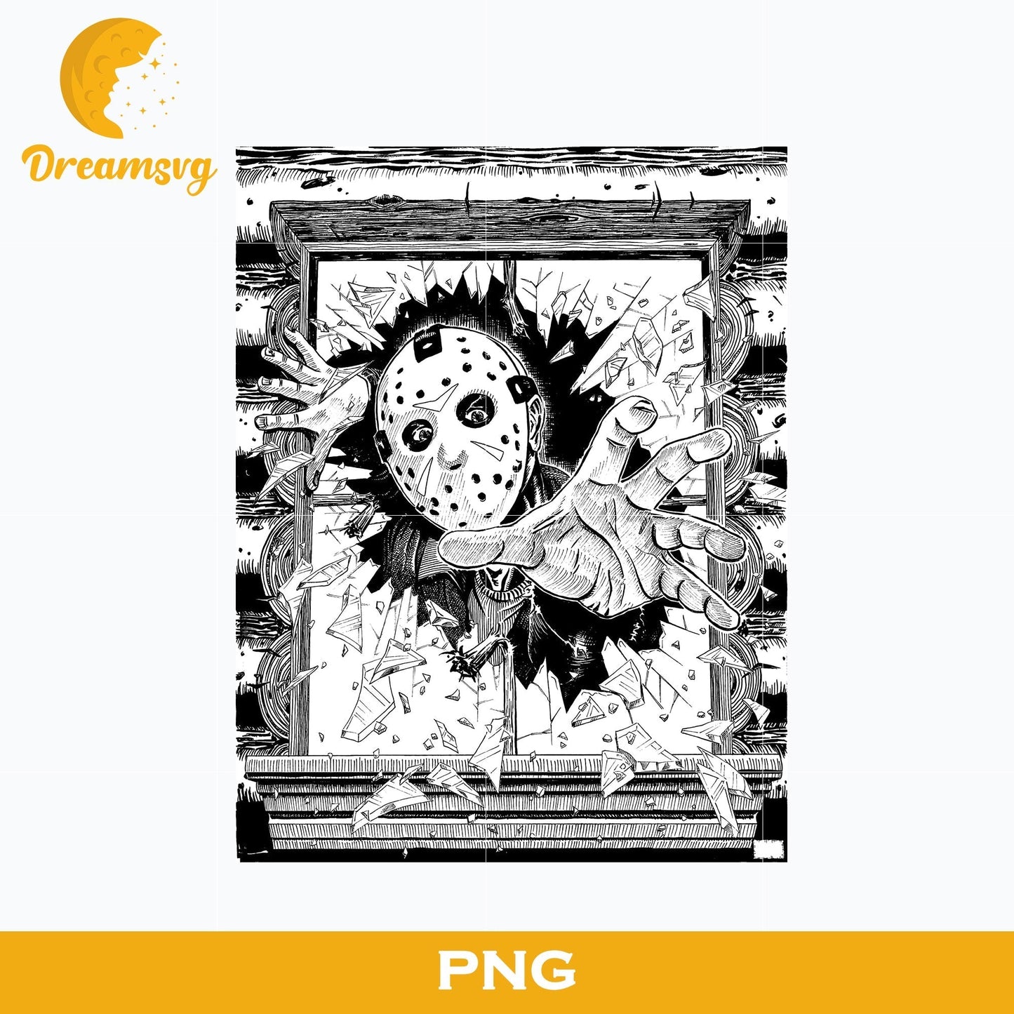 Jason Voorhess PNG, Jason Voorhess Halloween, Scary Halloween, Horror Characters, Halloween svg, png digital file.