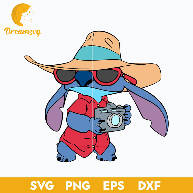 Stitch Svg, Stitch Cartoon Svg, Cartoon Svg, Png, Dxf, Eps Digital File ST002509