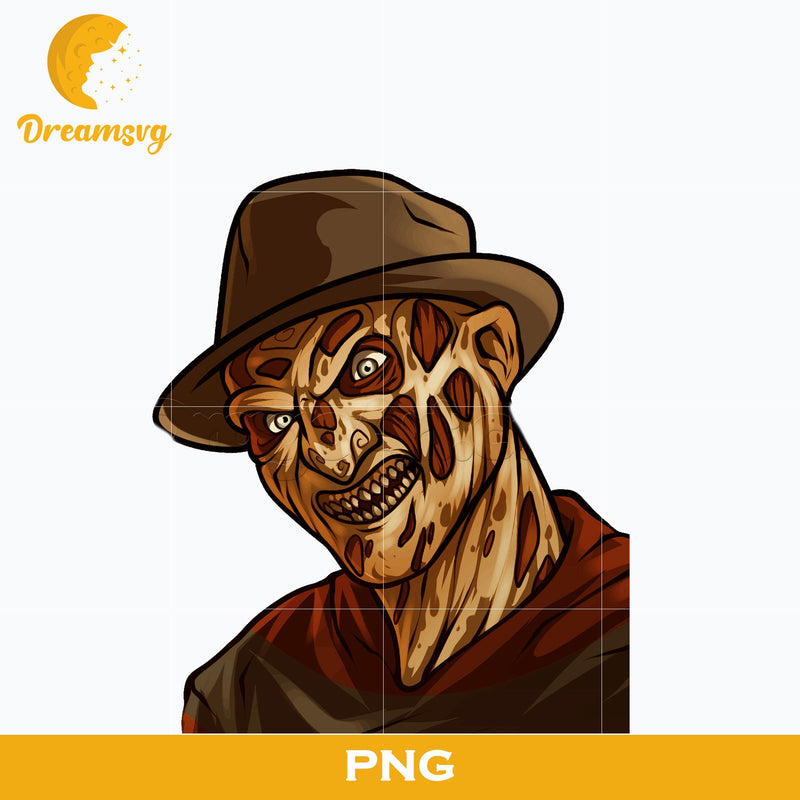 Freddy Krueger PNG, Freddy Krueger Halloween, Scary Halloween, Horror Characters, Halloween svg, png digital file.