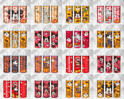 75+ Disney Halloween Cartoon Inflated - Instant download