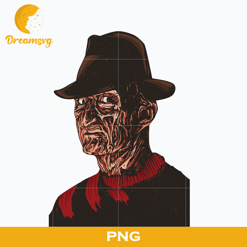 Freddy Krueger PNG, Freddy Krueger Halloween, Scary Halloween, Horror Characters, Halloween svg, png digital file.