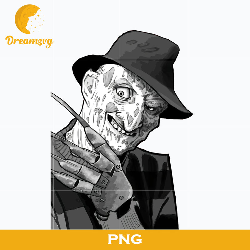 Freddy Krueger PNG, Freddy Krueger Halloween, Scary Halloween, Horror Characters, Halloween svg, png digital file.