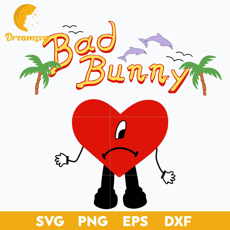 Bad Bunny svg, Un Verano Sin Ti Svg, layered svg, cricut svg, files for cricut, png, dxf, eps digital file.