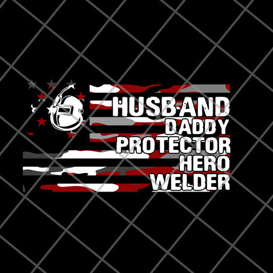 American Flag husband daddy svg, png, dxf, eps digital file FTD04062114