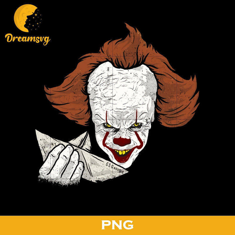 Pennywise Clown PNG, Pennywise Clown Halloween, It Png, Scary Halloween, Horror Characters, Halloween svg, png digital file.