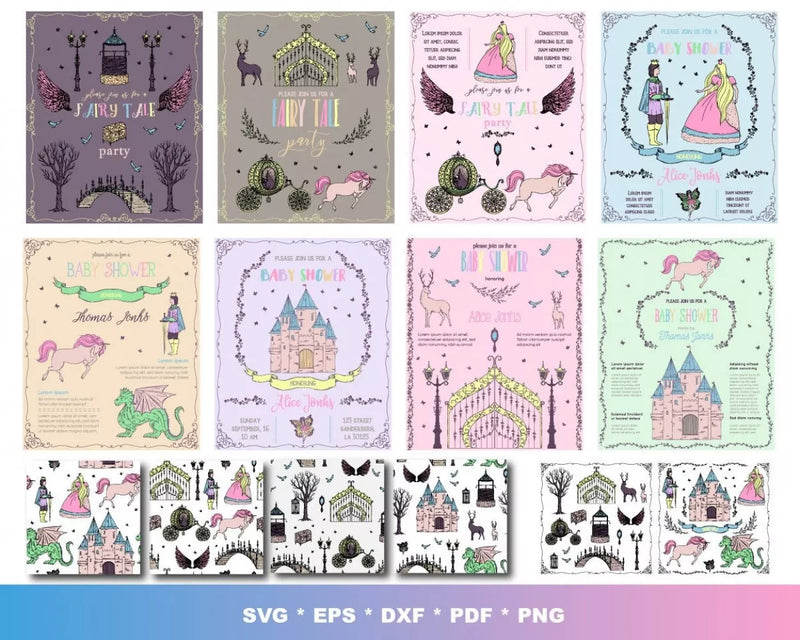 Cinderella SVG Bundle 100+ Files For Cricut & Silhouette