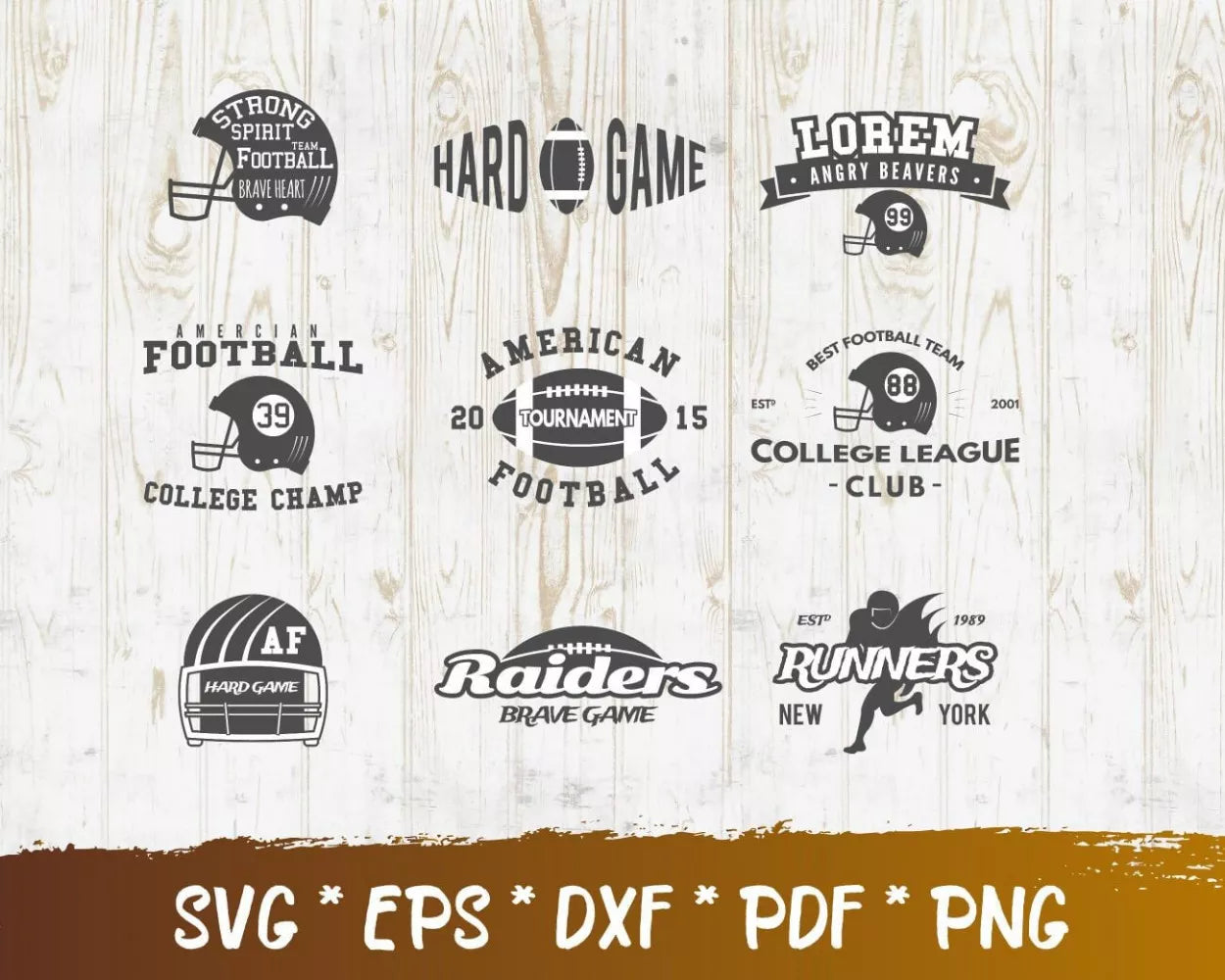 Football Mom SVG Bundle, Football Mom PNG, Football Mom Cliparts, SVG Cricut, Silhouette Vector Cut Files