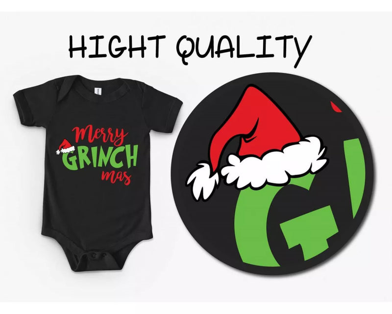 Merry Grinchmas SVG, Grinch Christmas Clipart, Grinch SVG Cricut, Merry Grinchmas Silhouette Vector Cut Files