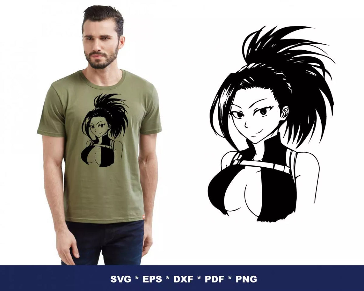 My Hero Academia Clipart Bundle, My Hero Academia SVG For Cricut, Hero Academia Silhouette Vector Cut Files