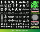 Ninja Turtles SVG, Ninja Turtles SVG For Cricut, Ninja Turtles PNG Transparent, Ninja Turtles Cricut Designs