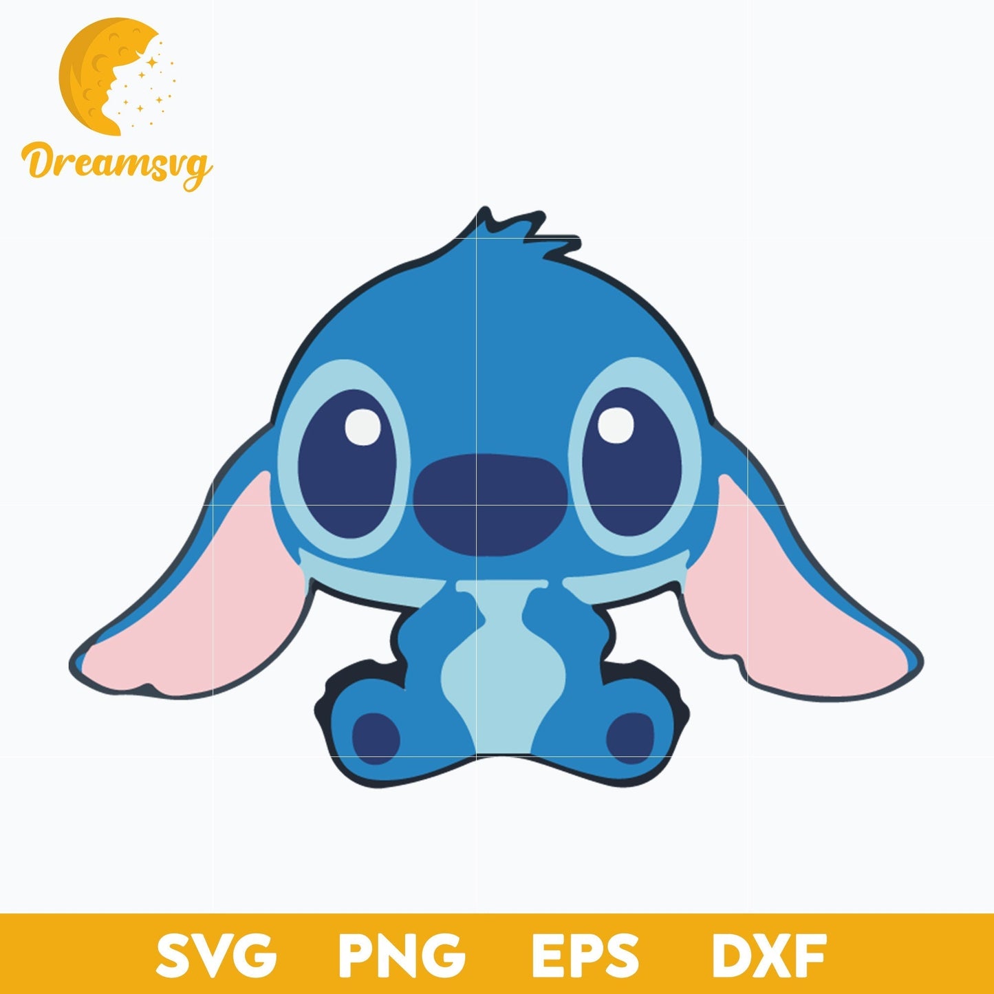 Stitch Svg, Lilo And Stitch Svg, Cartoon Svg, Png, Dxf, Eps Digital File ST002525