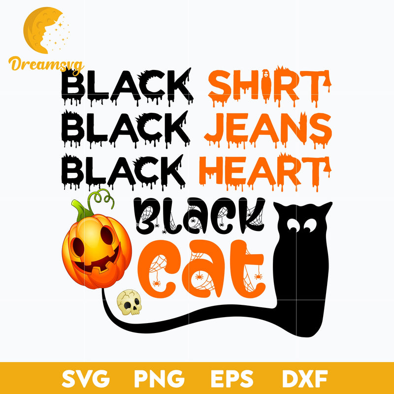 Balck Cat halloween svg, Halloween svg, png, dxf, eps digital file.