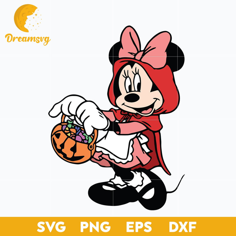 Minnie Mouse Halloween Svg,  Minnie Halloween Svg,  Minnie Svg, Halloween Svg, png, dxf, eps digital file.