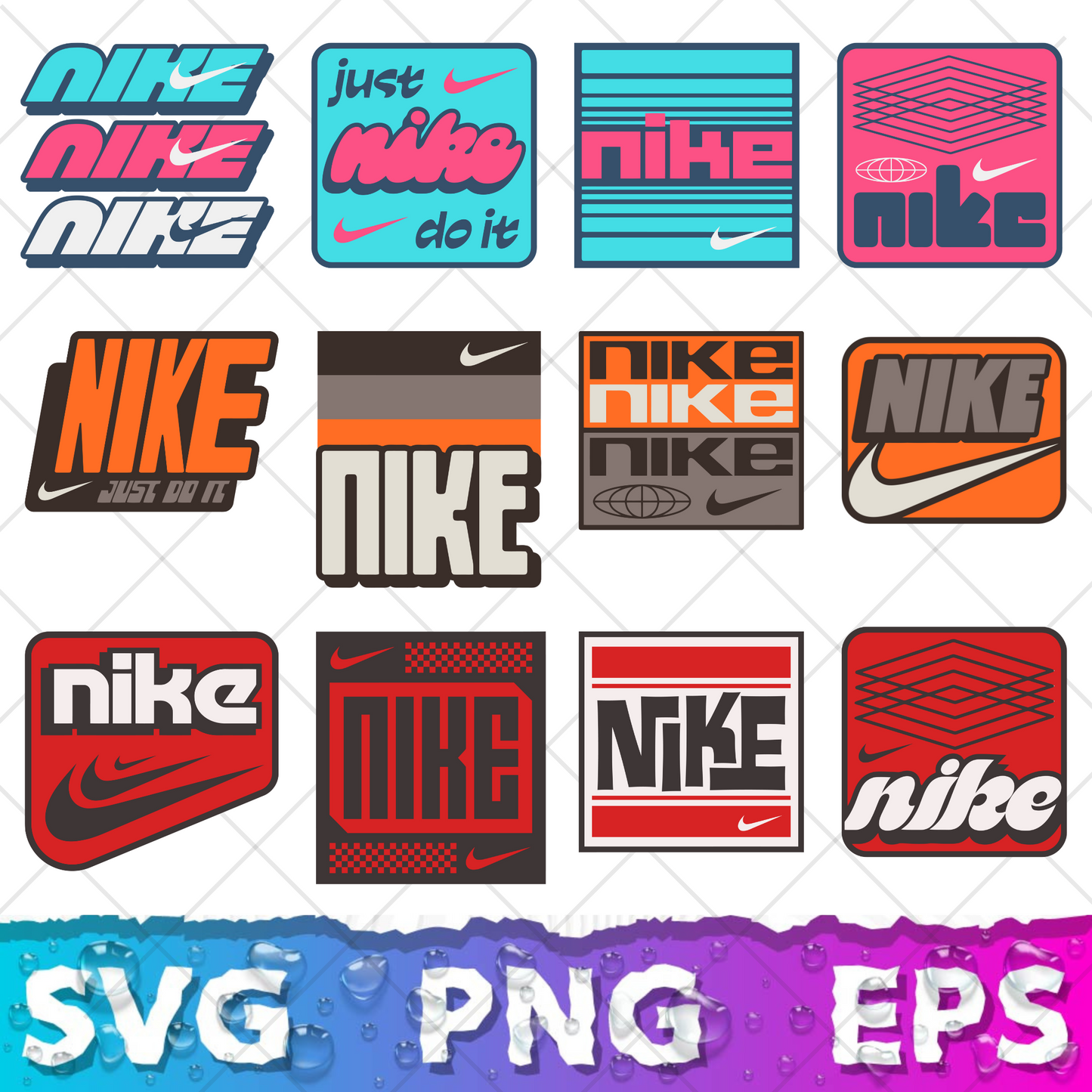 Custom Nike Logo SVG, Nike Cricut Designs, Nike Logo SVG Cut files, Nike Logo Vector Files