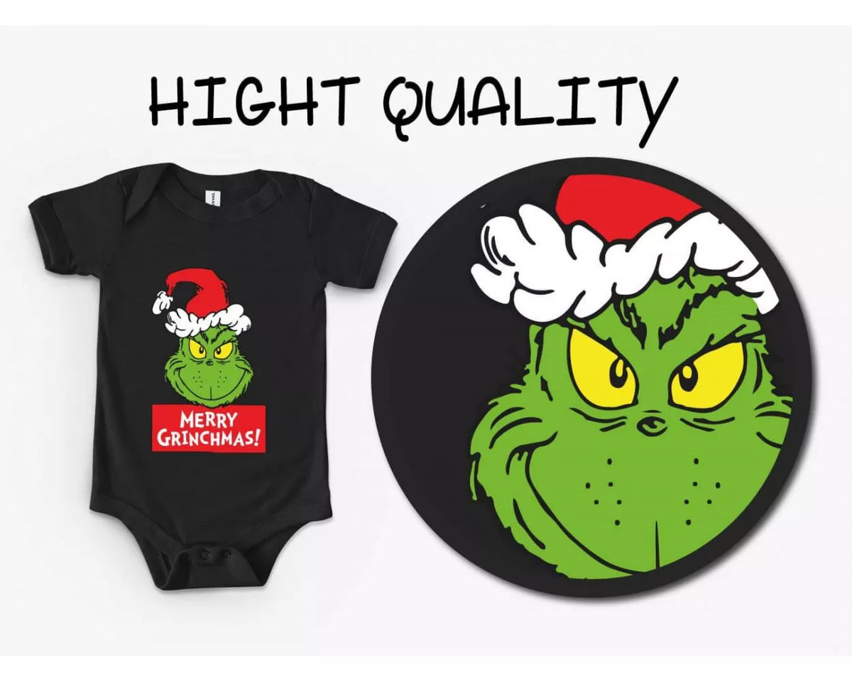 The Grinch Clipart Bundle, Grinch Christmas SVG Cut Files For Cricut / Silhouette, Grinch Christmas PNG