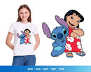Lilo And Stitch SVG, Lilo And Stitch SVG Files For Cricut, Lilo And Stitch Clipart, Stitch PNG Transparent