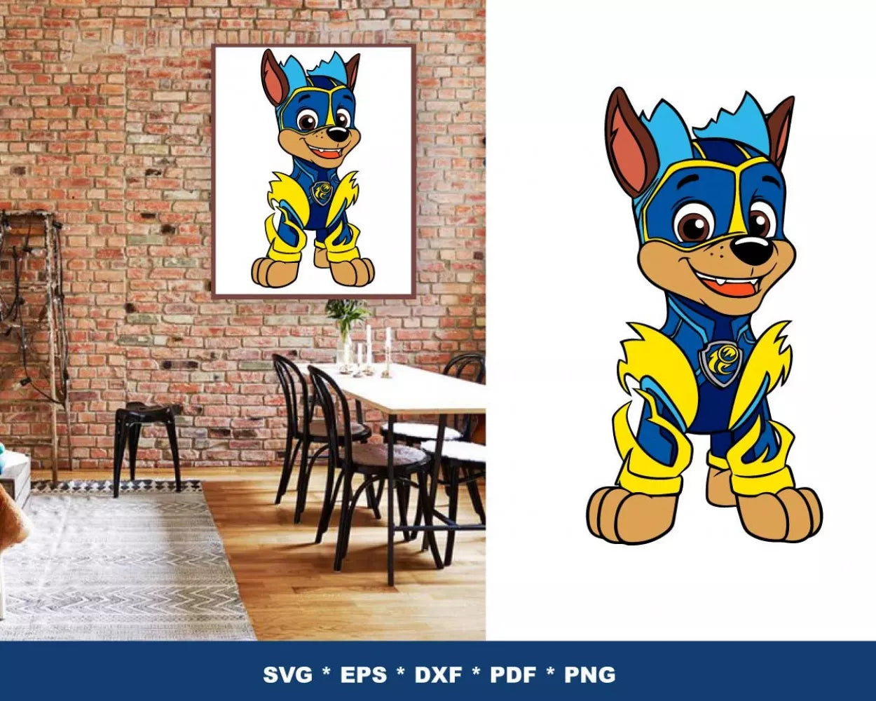 Paw Patrol Clipart Bundle, Paw Patrol SVG For Cricut, Paw Patrol Birthday SVG, Paw Patrol Silhouette Vector Cut Files