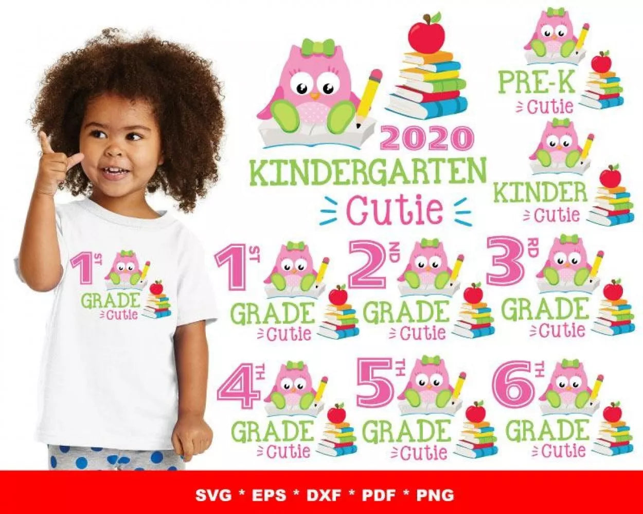 Back To School SVG Bundle 600+ Files For Cricut & Silhouette