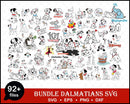 90+ Dalmatians Svg Bundle, Disney Svg Bundle, Cricut Files, Disney Svg