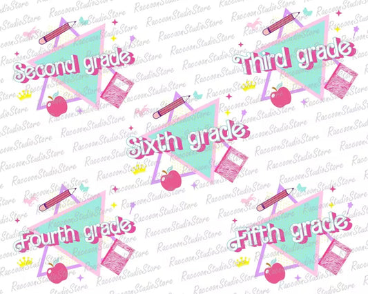 9+ Barbie School Grade Bundle png, Instant download