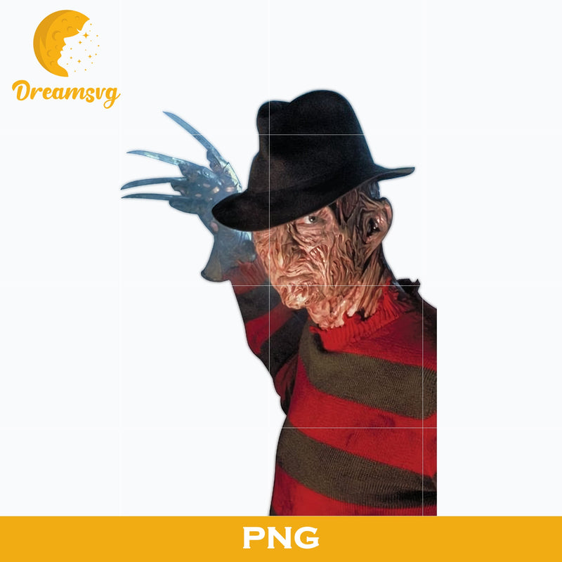 Freddy Krueger PNG, Freddy Krueger Halloween, Scary Halloween, Horror Characters, Halloween svg, png digital file.