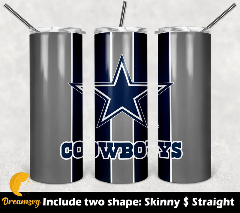 20 oz Skinny Tumbler NFL png,  Tumbler Wrap Sublimation Waterslide JPG Design Sublimation PNG Graphics Designs Instant Download