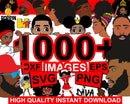 Afro Man Bundle Svg, Black Man Svg, Afro Boy Svg, Black Man Svg, Natural Hair Svg, Afro Hair Svg, Clipart, Cut files
