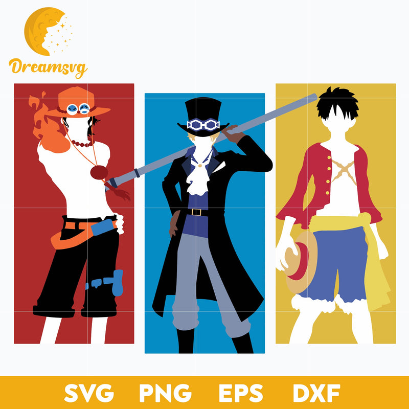 ASL Pirates One Piece Svg, Luffy One Piece Svg, Luffy Svg, One Piece Anime Svg, file for cricut, Anime svg, png, eps, dxf digital download