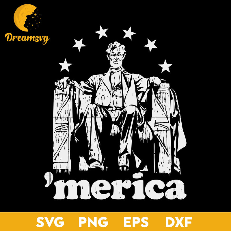 Abe Lincoln Political Merica Svg, Abe Lincoln President USA svg, Funny Svg, png, dxf, eps digital file.