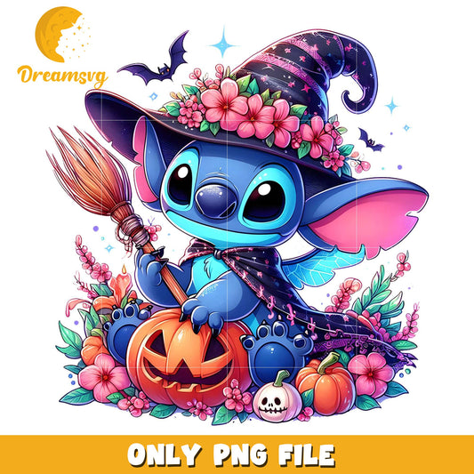 Adorable stitch design png, halloween toys png, cartoon characters png