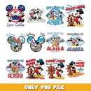 Donald duck disney mickey bundle png,  Disney cartoon png, Digital download