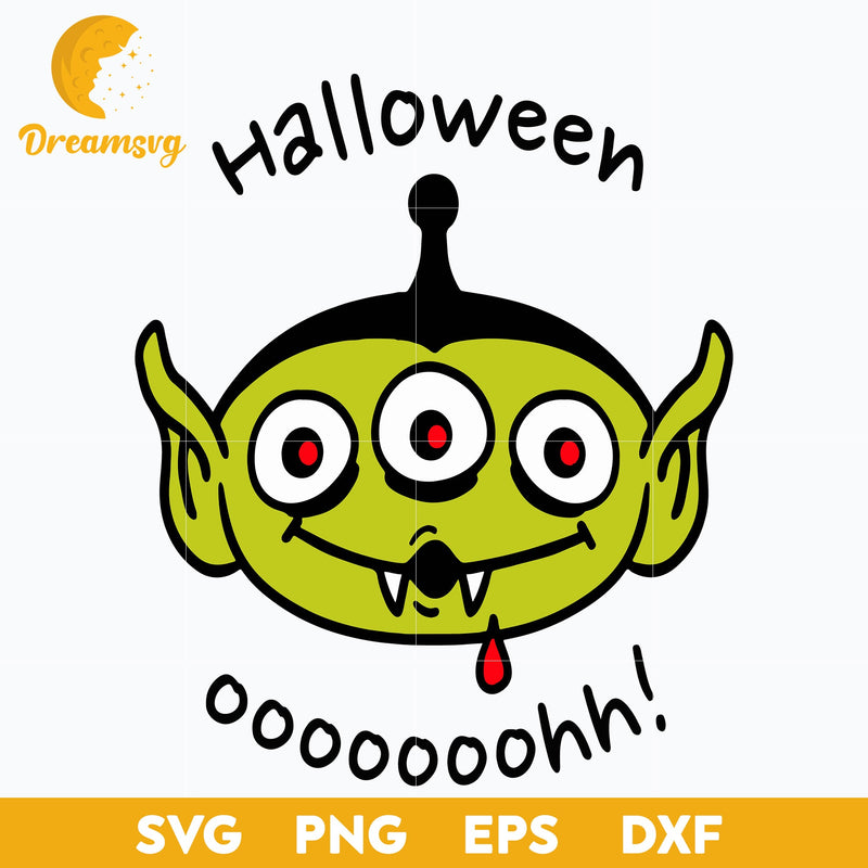 Alien Halloween Toy Story Dracula svg, Halloween svg, png, dxf, eps digital file.