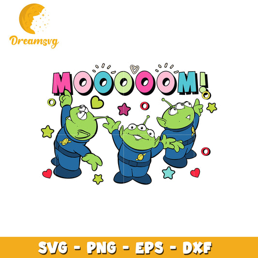 Aliens toy story mom svg, toy story character svg, disney svg