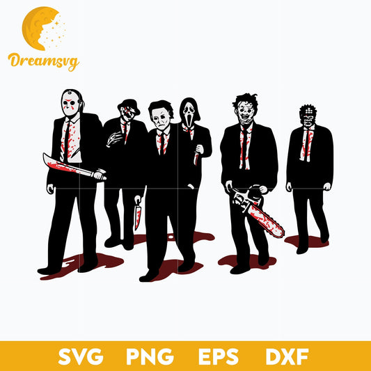All Horror Movies Killer svg, Halloween svg, png, dxf, eps digital file.